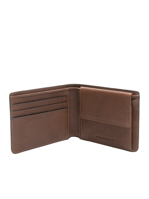 CRONUS  Portefeuille en cuir MARRON - Portefeuilles Homme