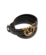 PINKO LOVE BERRY Ceinture en cuir or moro-antique - Ceintures - 3