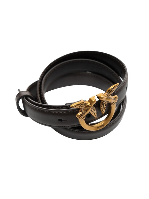 LOVE BERRY Ceinture en cuir or moro-antique - Ceintures