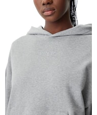 PINKO MAKAMBA Sweatshirt à capuche bruine grise - Sweat-shirts pour femmes - 3