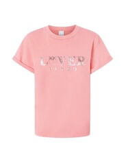 PINKO TORCETTI T-shirt imprimé corail. ensoleillé - T-shirt - 3