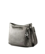 MANDARINA DUCK MELLOW LUX Sac à bandoulière en cuir texturé graphite - Sacs pour Femme - 2