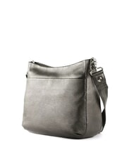 MANDARINA DUCK MELLOW LUX Sac à bandoulière en cuir texturé graphite - Sacs pour Femme - 3