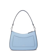RALPH LAUREN DANNI Sac à bandoulière, avec bandoulière, en cuir bleu ciel - Sacs pour Femme - 3