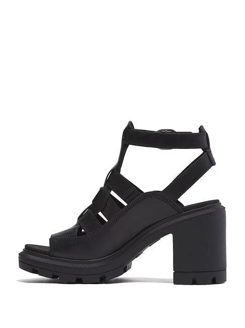 ALLINGTON Sandale haute de p&ecirc;cheur noir pleine fleur - Chaussures Femme