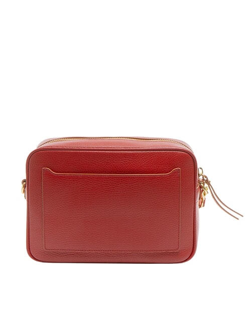 NINA Sac photo en cuir cerise - Sacs pour Femme