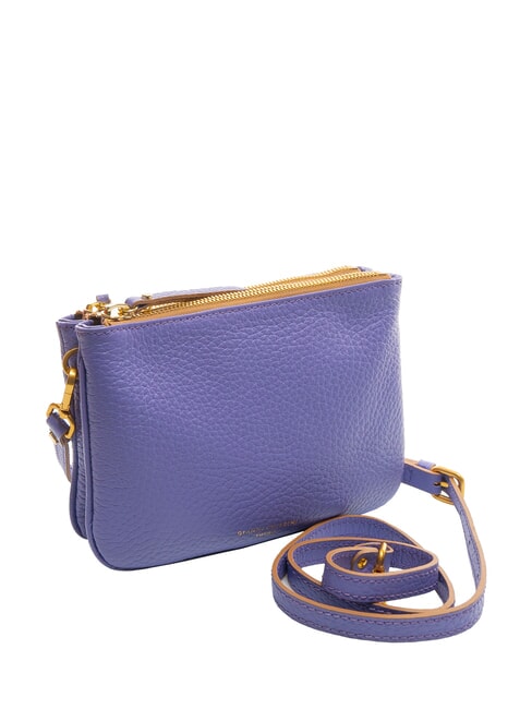 FRIDA Sac bandoulière en cuir à double zip opulence - Sacs pour Femme