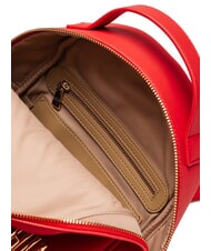 LOVE MOSCHINO GOLD LETTERING Sac à dos ROUGE - Sacs pour Femme - 3