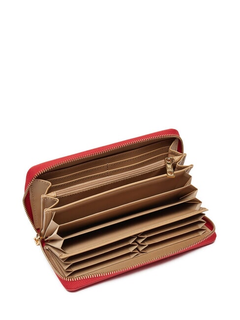 LETTERING Portefeuille avec bracelet ROUGE - Portefeuilles Femme