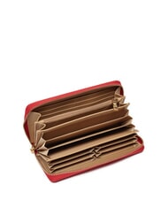 LOVE MOSCHINO LETTERING Portefeuille avec bracelet ROUGE - Portefeuilles Femme - 2