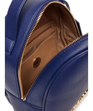 LOVE MOSCHINO GOLD LOGO Sac à dos bleu - Sacs pour Femme - 3