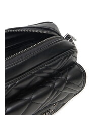 LOVE MOSCHINO QUILTED  Mini sac pour appareil photo sur l'épaule Noir - Sacs pour Femme - 3