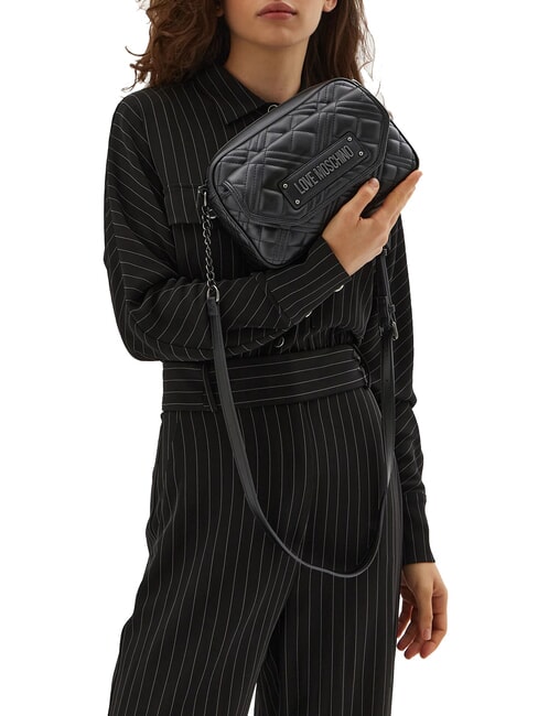 QUILTED  Mini sac pour appareil photo sur l'épaule Noir - Sacs pour Femme