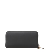 LOVE MOSCHINO GOLD LETTERING Portefeuille zippé Noir - Portefeuilles Femme - 3