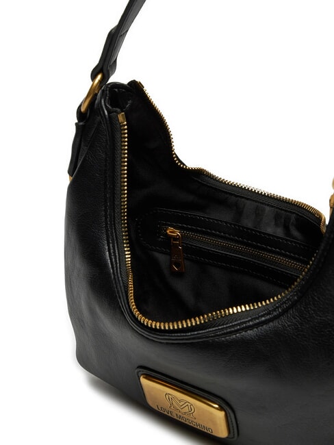 ANCHOR Sac à bandoulière hobo, avec bandoulière Noir - Sacs pour Femme