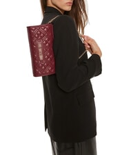 LOVE MOSCHINO QUILTED  Sac à bandoulière vin - Sacs pour Femme - 4