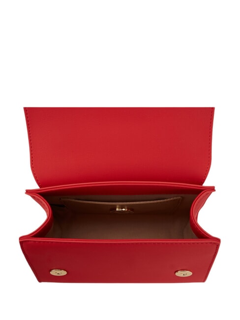 LETTERING Mini sac à main avec bandoulière ROUGE - Sacs pour Femme