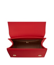 LOVE MOSCHINO LETTERING Mini sac à main avec bandoulière ROUGE - Sacs pour Femme - 4