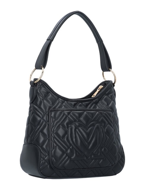 QUILTED  Sac à bandoulière Hobo Noir - Sacs pour Femme