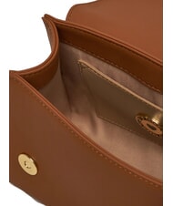 LOVE MOSCHINO LETTERING Mini sac à main avec bandoulière noix - Sacs pour Femme - 3