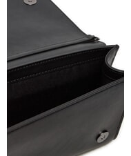 LOVE MOSCHINO CHAIN Sac bandoulière avec micro clous noir/bronze - Sacs pour Femme - 3