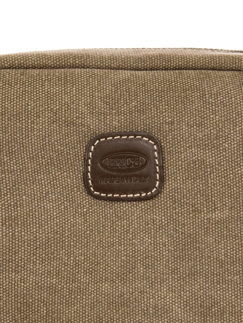 SORRENTO ERICA Petit sac à bandoulière en toile cacao - Sacs pour Femme