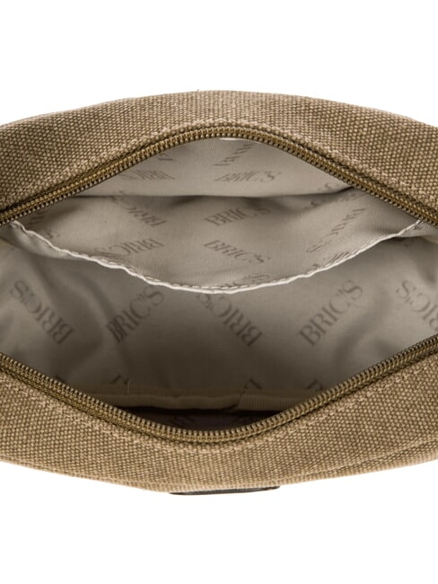 SORRENTO ERICA Petit sac à bandoulière en toile cacao - Sacs pour Femme