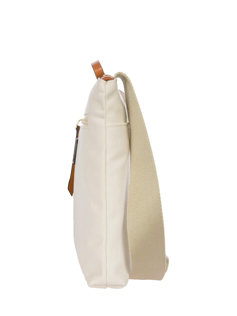 SORRENTO EMMA Sac à bandoulière plat en toile CRÈME - Sacs pour Femme