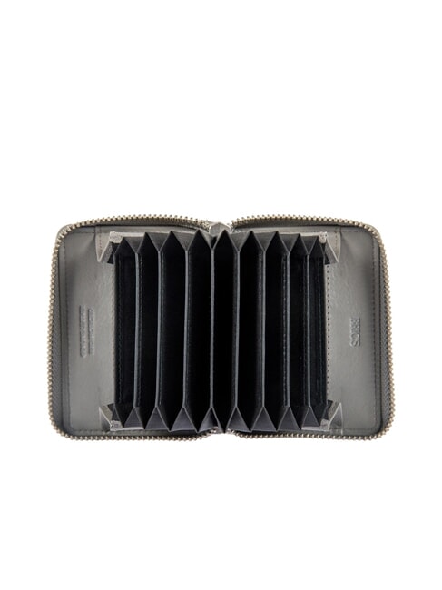 BERNINA Porte-cartes de crédit en cuir GRIS - Portefeuilles Homme