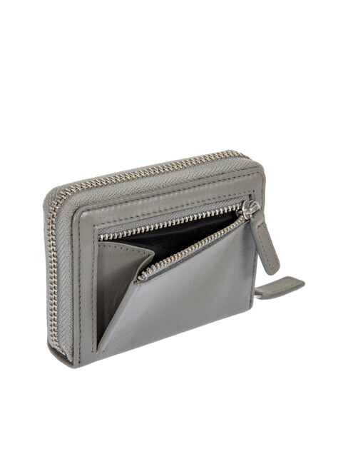 BERNINA Porte-cartes de crédit en cuir GRIS - Portefeuilles Homme