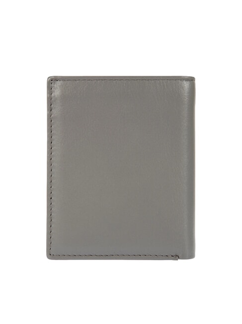 BERNINA Porte-cartes de crédit en cuir 6cc GRIS - Portefeuilles Homme