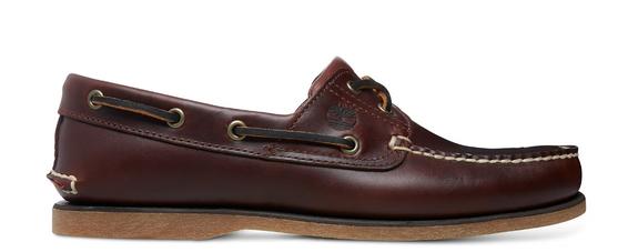 chaussures de bateau CLASSIC, en cuir MARRON - Chaussures Homme