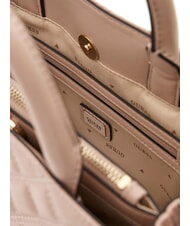 GUESS GIULLY Sac matelassé à double anses beige clair - Sacs pour Femme - 3