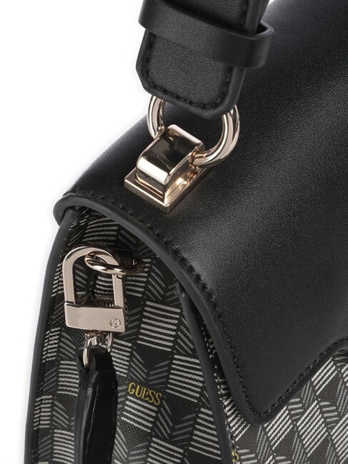 G WAVE  Sac &agrave; main avec bandouli&egrave;re logo noir - Sacs pour Femme