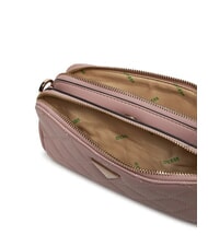 GUESS ECO CARLY Sac porté épaule matelassé mauve - Sacs pour Femme - 3