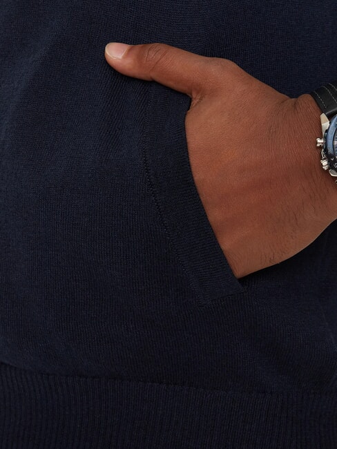 DARREL Cardigan col montant enti&egrave;rement zipp&eacute; smartblue - Pulls pour hommes