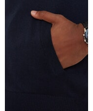 GUESS DARREL Cardigan col montant entièrement zippé smartblue - Pulls pour hommes - 4