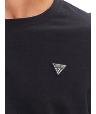 GUESS PATCH T-shirt en cotton smartblue - T-shirt - 4