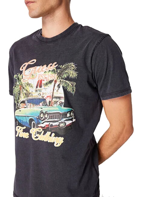 SUMMER T-shirt avec maxi imprimé smartblue - T-shirt