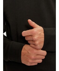 GUESS BOX Sweat-shirt avec logo brodé métallisé jetbla - Pulls molletonnés - 4