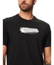 GUESS METALLIC LOGO T-shirt avec imprimé en relief jetbla - T-shirt - 3