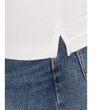 GUESS NOLAN Polo manches courtes col rayé blanc pur - chemise polo - 4