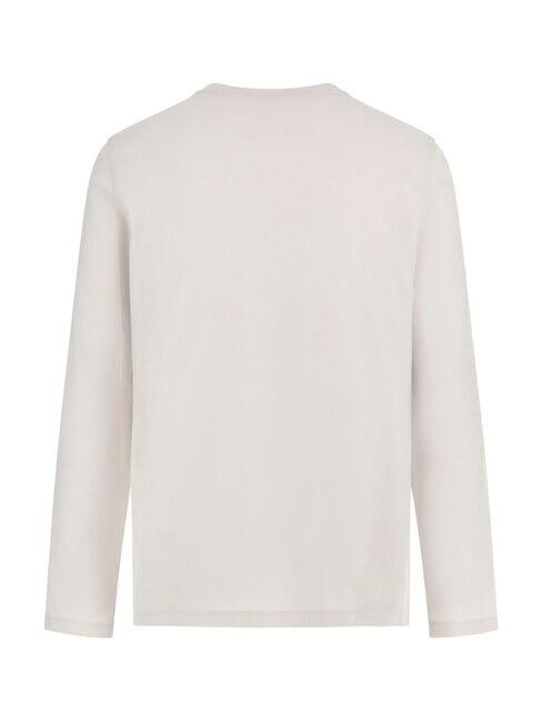 TRIANGLE Chemise &agrave; manches longues avec patch pierre en sourdine - Pulls pour hommes