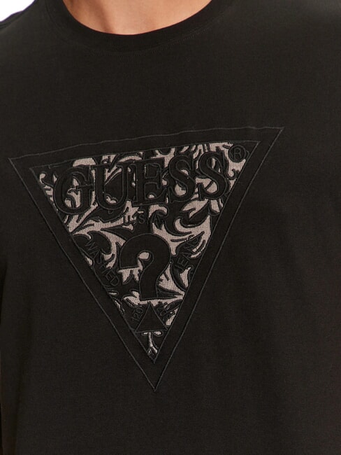 TRIANGLE T-shirt avec patch logo brodé jetbla - T-shirt