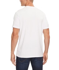 GUESS TRIANGLE T-shirt avec maxi imprim&eacute; blanc pur - T-shirt - 2