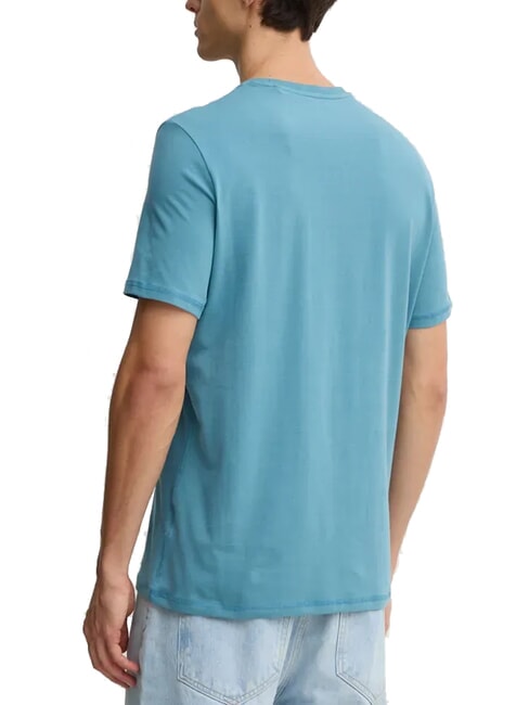 TRIANGLE T-shirt avec maxi imprim&eacute; temp&ecirc;te sauvage bleue - T-shirt