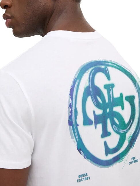 BASIC T-shirt imprim&eacute; avec le logo 4G blanc pur - T-shirt