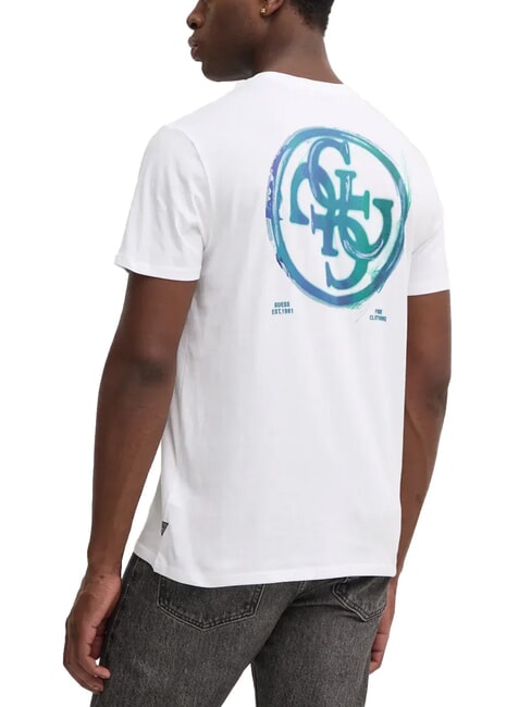 BASIC T-shirt imprim&eacute; avec le logo 4G blanc pur - T-shirt