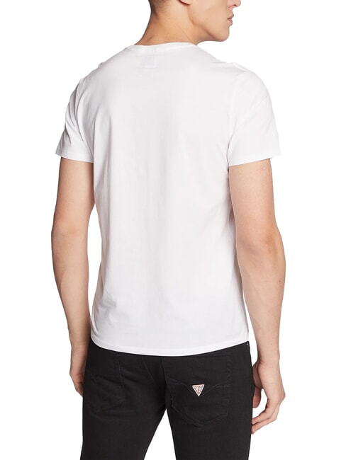 LOGO EMBROIDERY T-shirt en coton blanc pur - T-shirt
