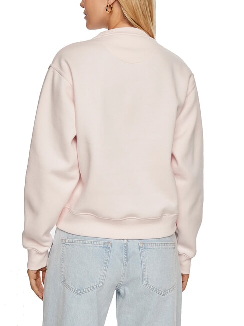 ICON Sweat-shirt &agrave; col rond rose discret - Sweat-shirts pour femmes